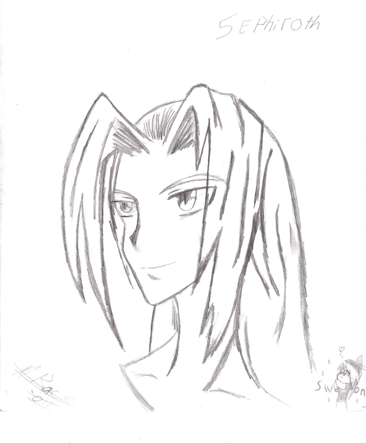 Sephiroth by Lonely_Girl