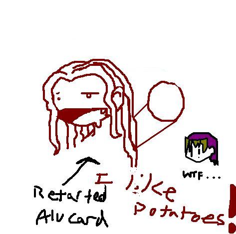 RETARTED  ALUCARD! (just for you Ilpalazzorocks) by Lonely_Girl
