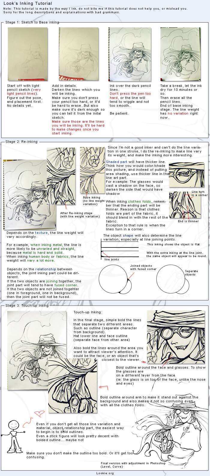 Inking Tutorial by Look