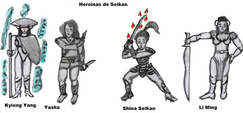 Seikan: Heroines by LordStrhad