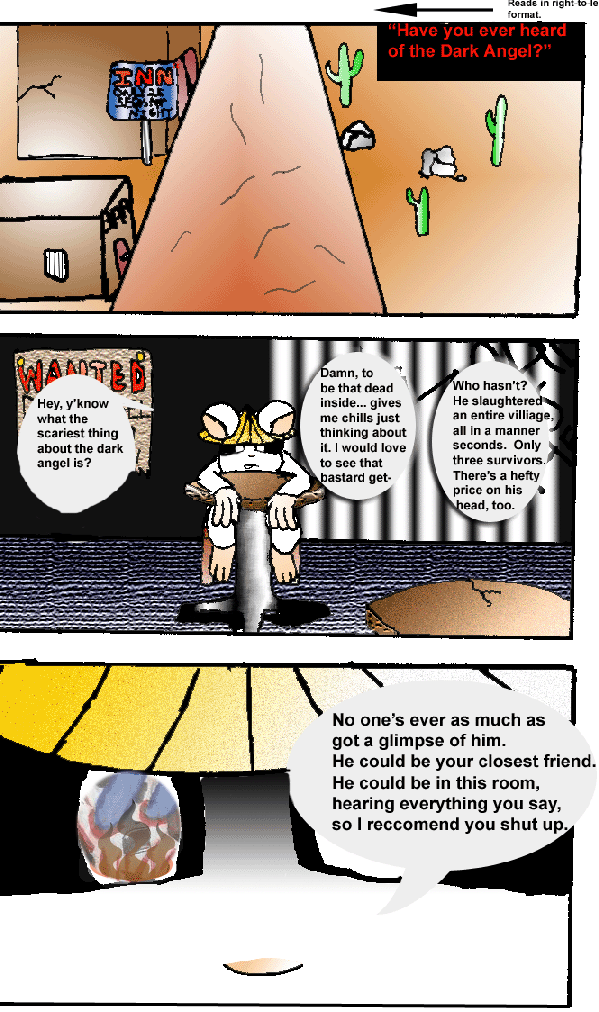 Hamster X: Chapter 1, Page one (high quality) by Lord_Zorlac
