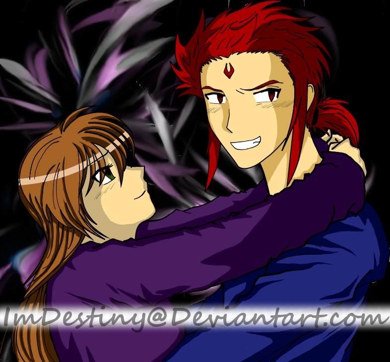Hiroshin and Kyore ^^ by LordessAnnara14