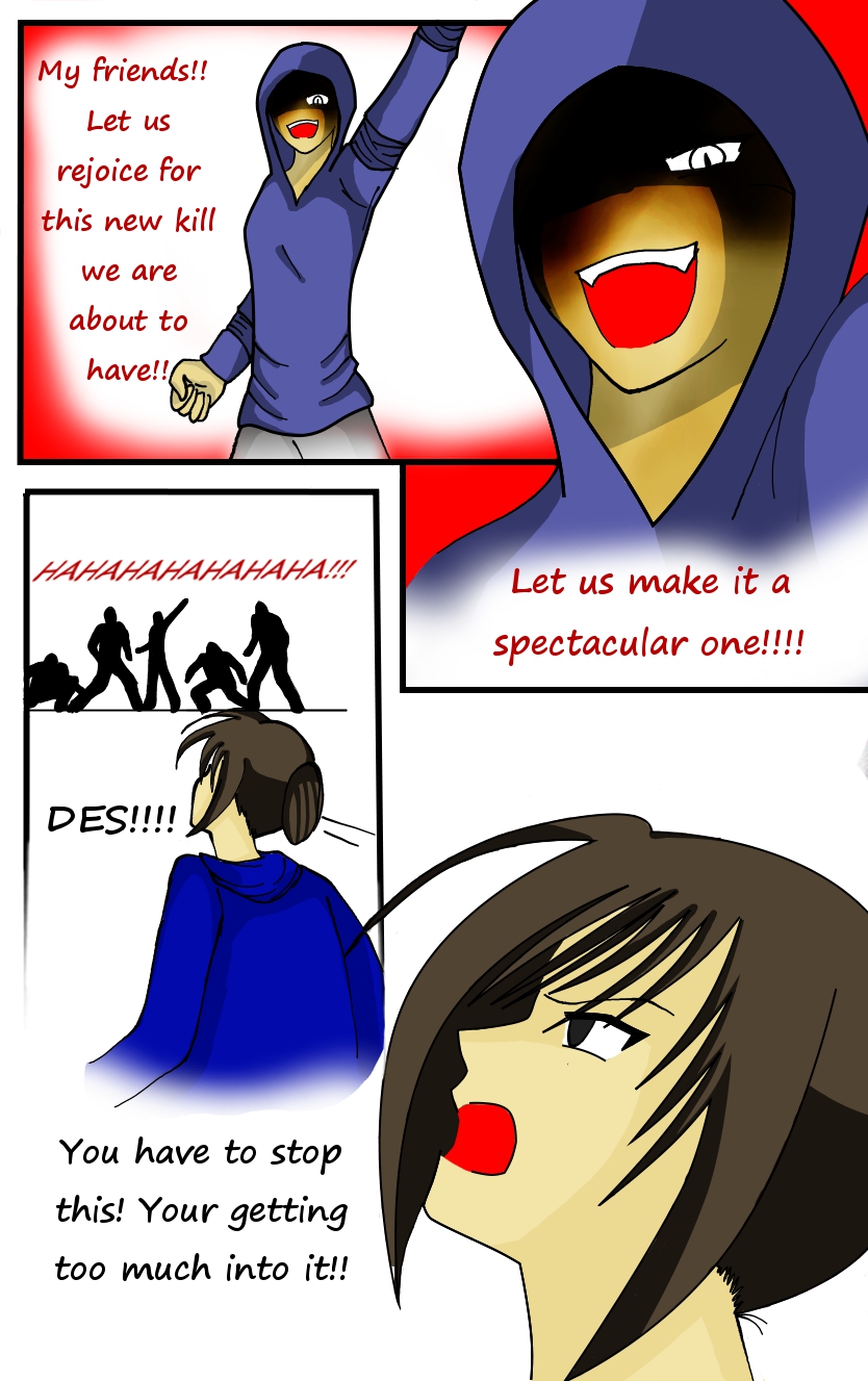 Hunter Comic 9: The Seriousness by LordessAnnara14