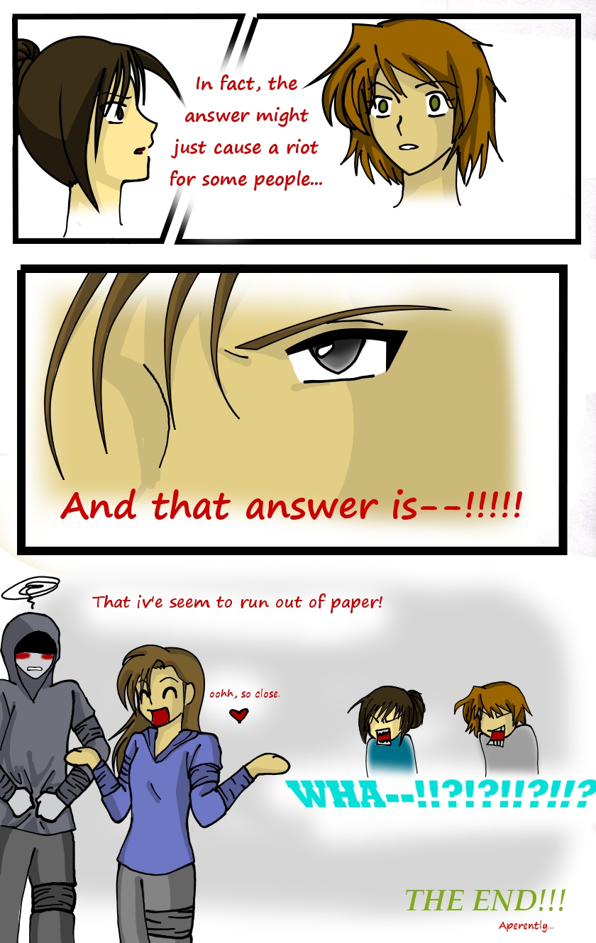 Hunter Comic 17: And the End, so it seems... by LordessAnnara14