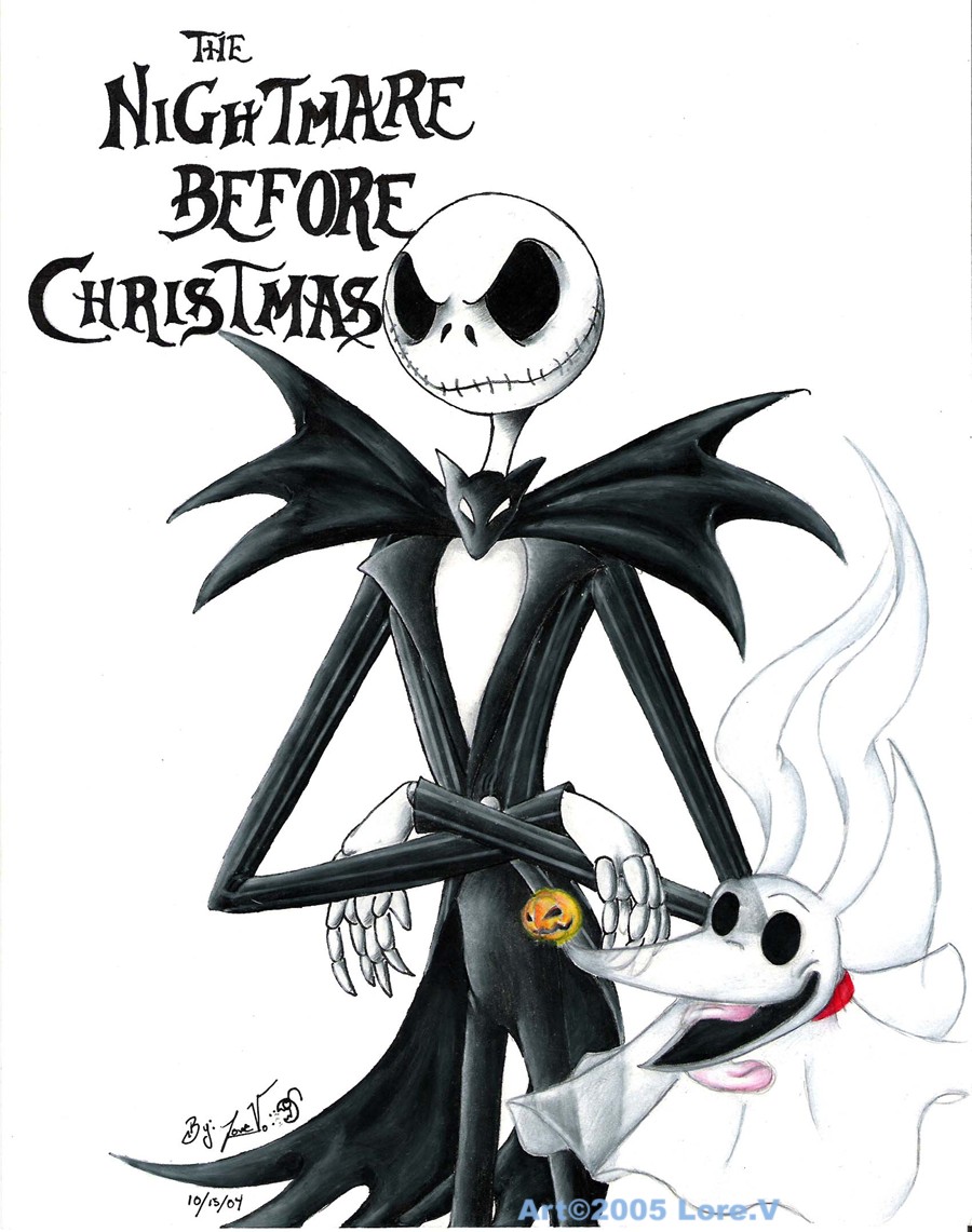 The Nightmare Before Christmas by LoreV-of-the-Black-Hat