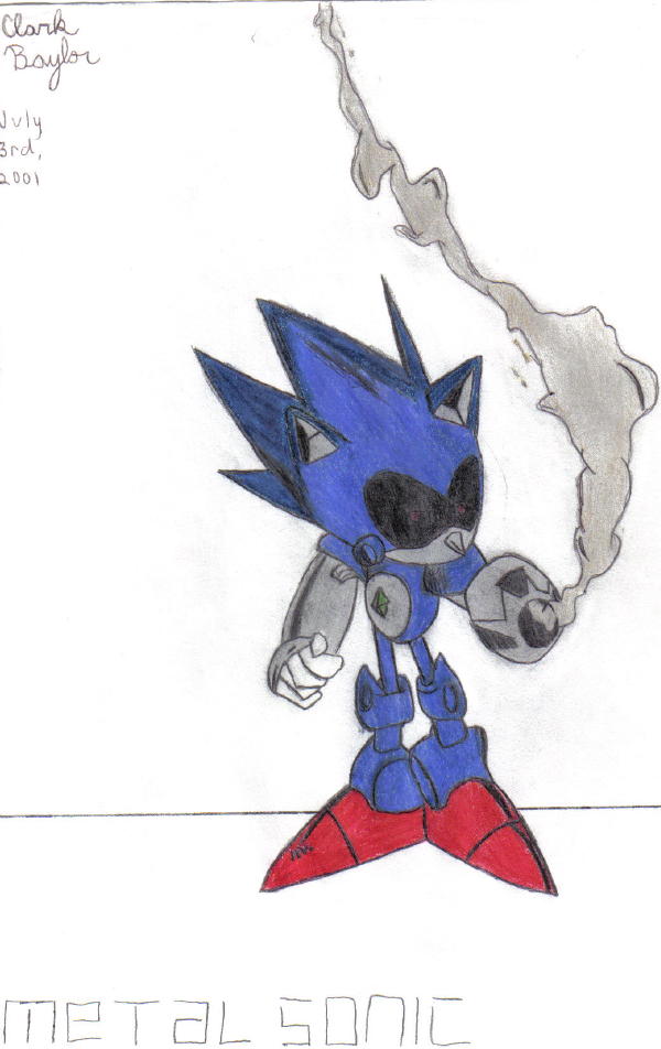 Metal Sonic by Lost_Darkness