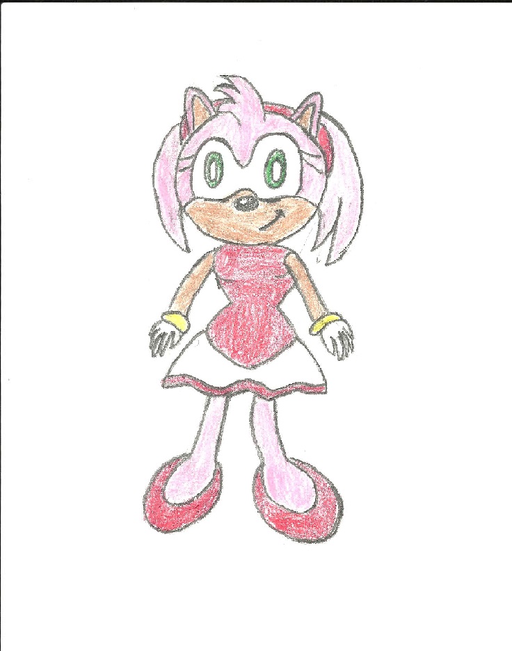 Amy Rose at the 2012 Olympics by LouisEugenioJR