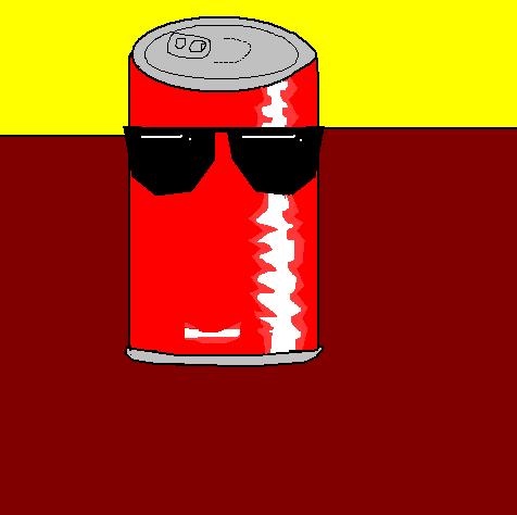 Soda Can with shades by Love194