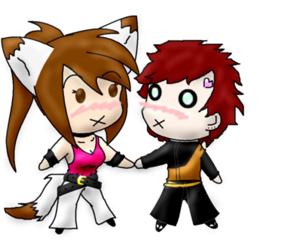 Gaara and Yaoi Ninja Girl! *request* by LoveWrathChan