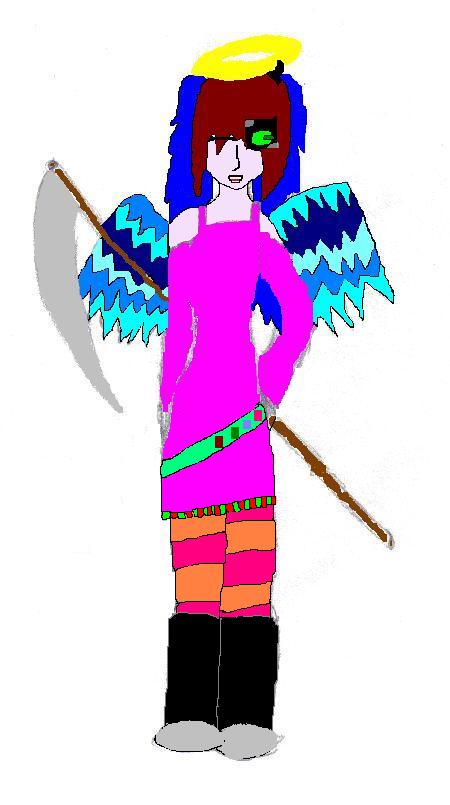 Demonic Angel ((Colored)) by LovelessLover