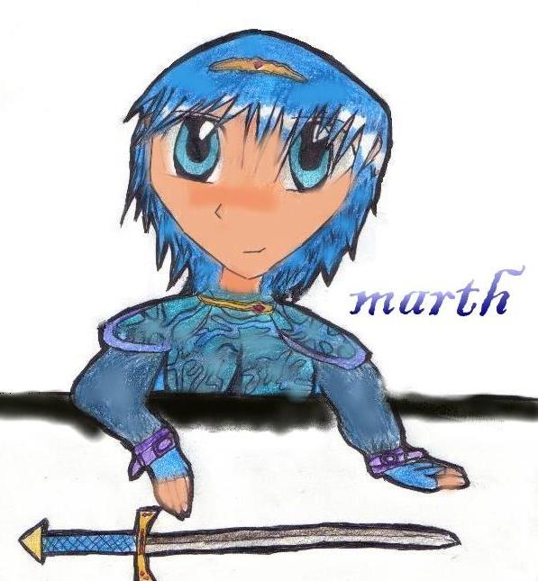 Cute Marth by LovelyRikuAngel