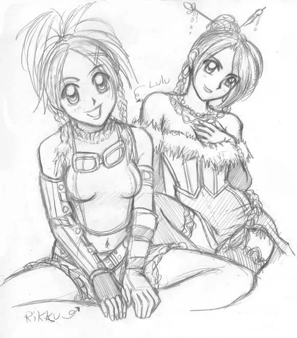 Rikku & Lulu by LuLu4278190