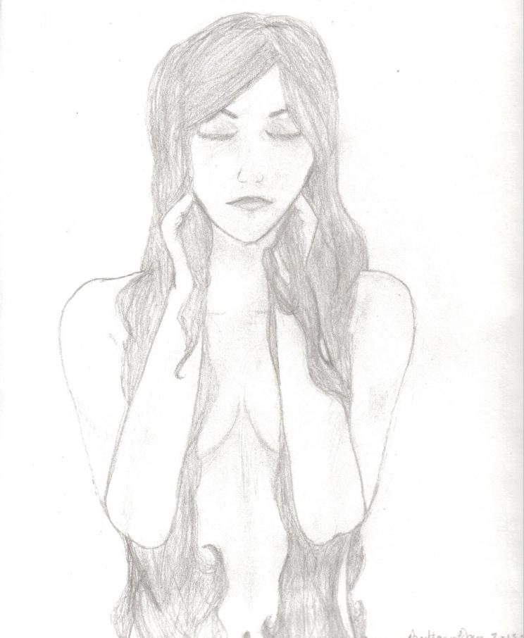 nude girl by LuckyYou451
