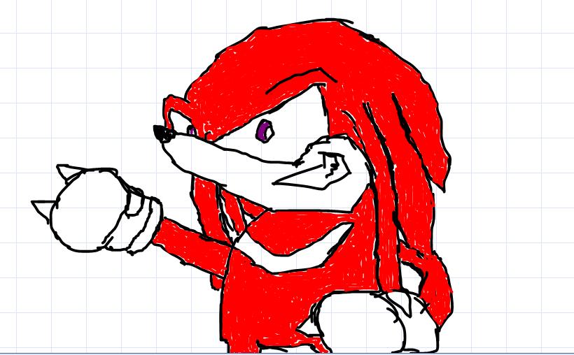 Knuckles the Echidna by Lucky_7