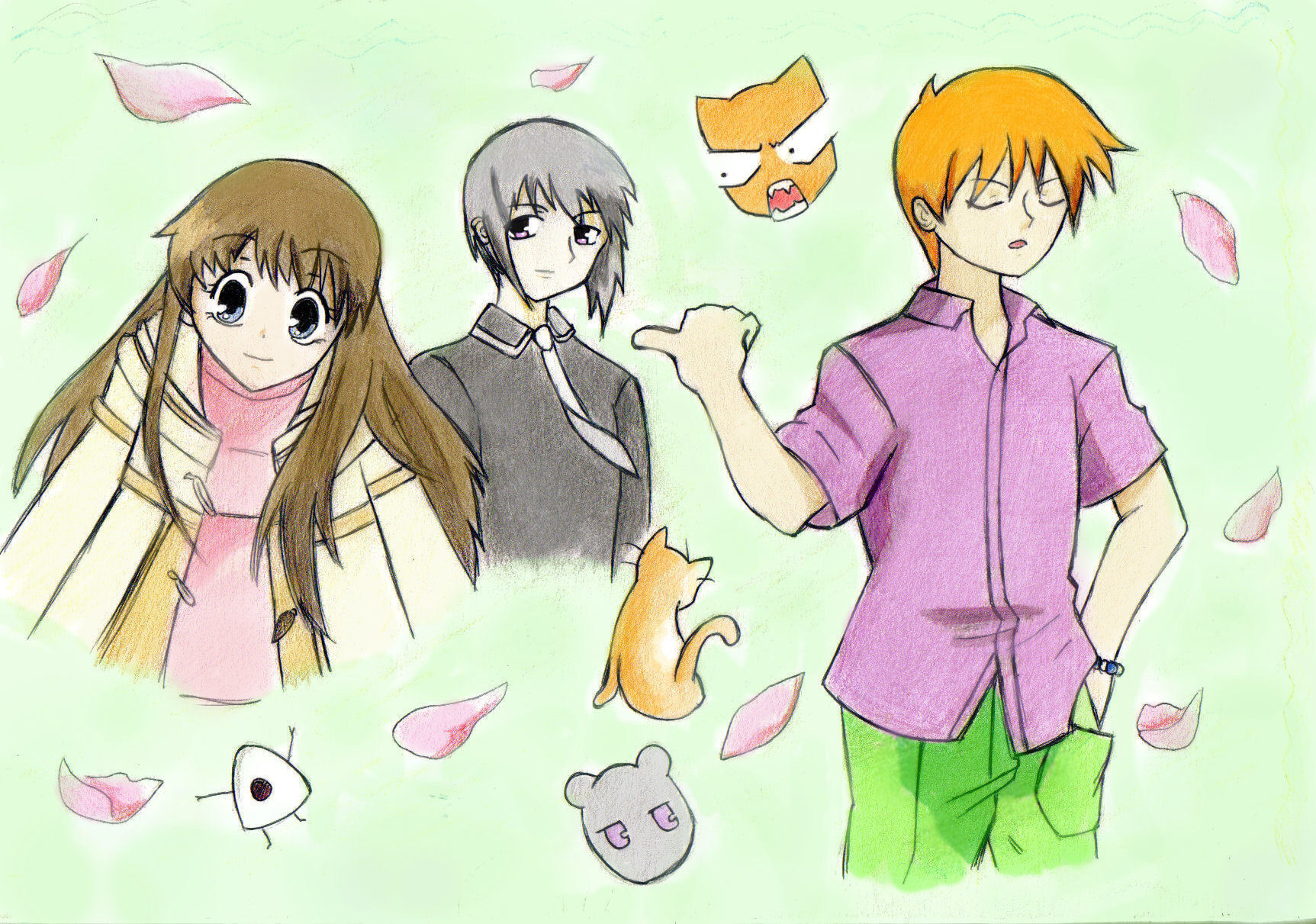 Fruits Basket- Summer dreaming by LucysHappyDream