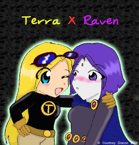 Terra X Raven by LuffySP