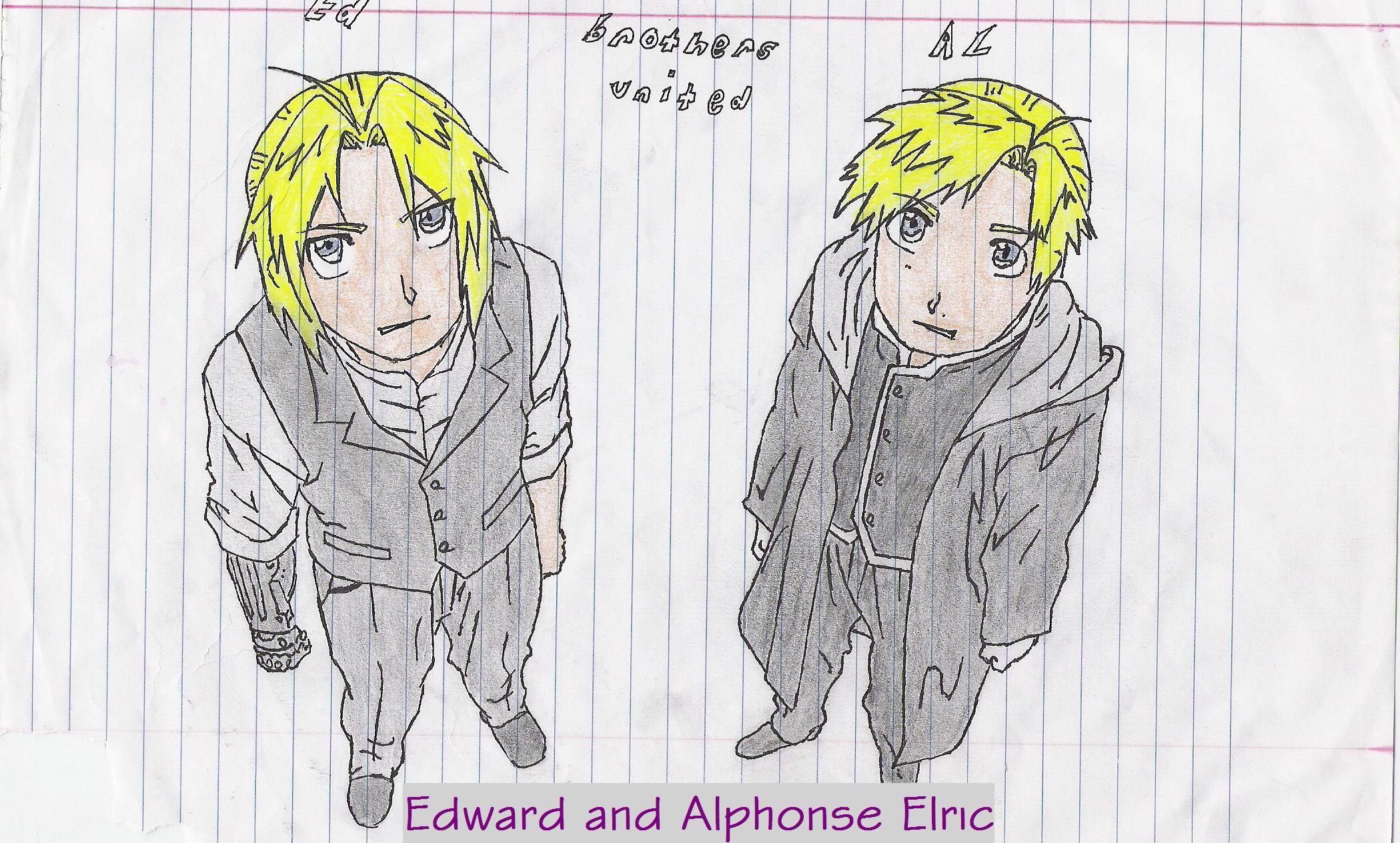Ed And Al by LunaMoonlite