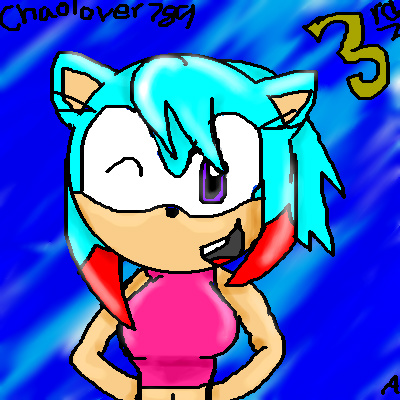 3rd place- Chaolover789 by Luna_the_Hedgehog