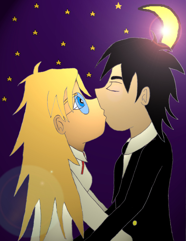 Good night kiss by Lunar_Legend_Tsukihime_0