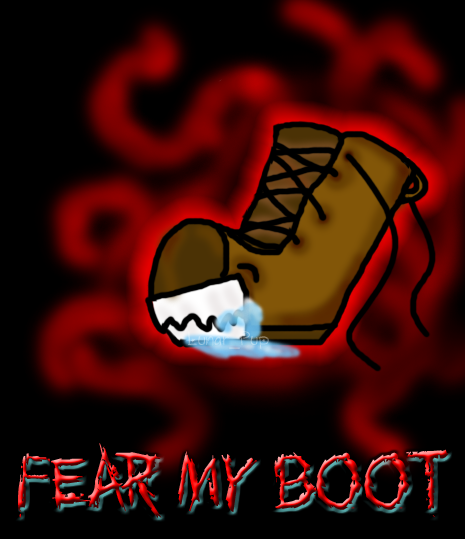 Attack Boot! by Lunar_Pup