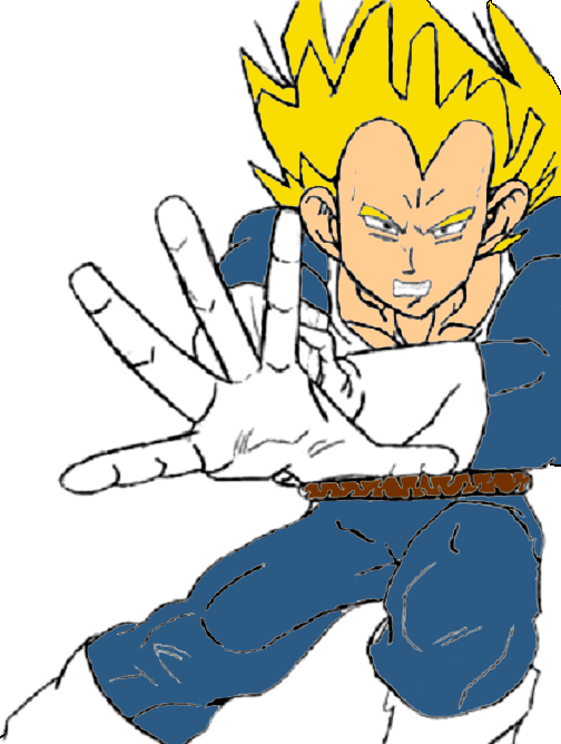 Vegeta Color by LunchBox