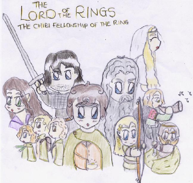 The Chibi Fellowship by LupinLover