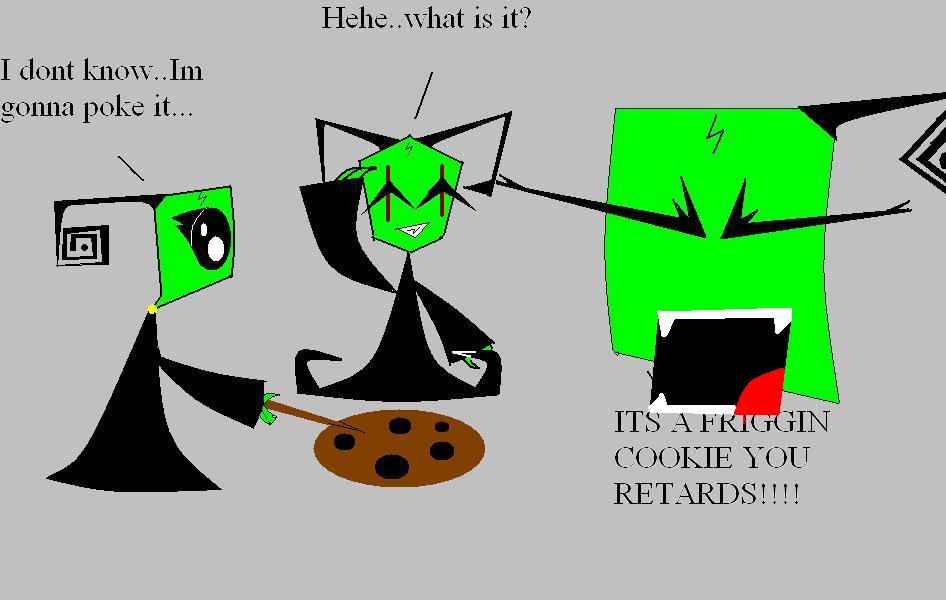 ITS A COOKIE! GIFT #2 FOR SKOF! by Lurking_Shadow_Creature