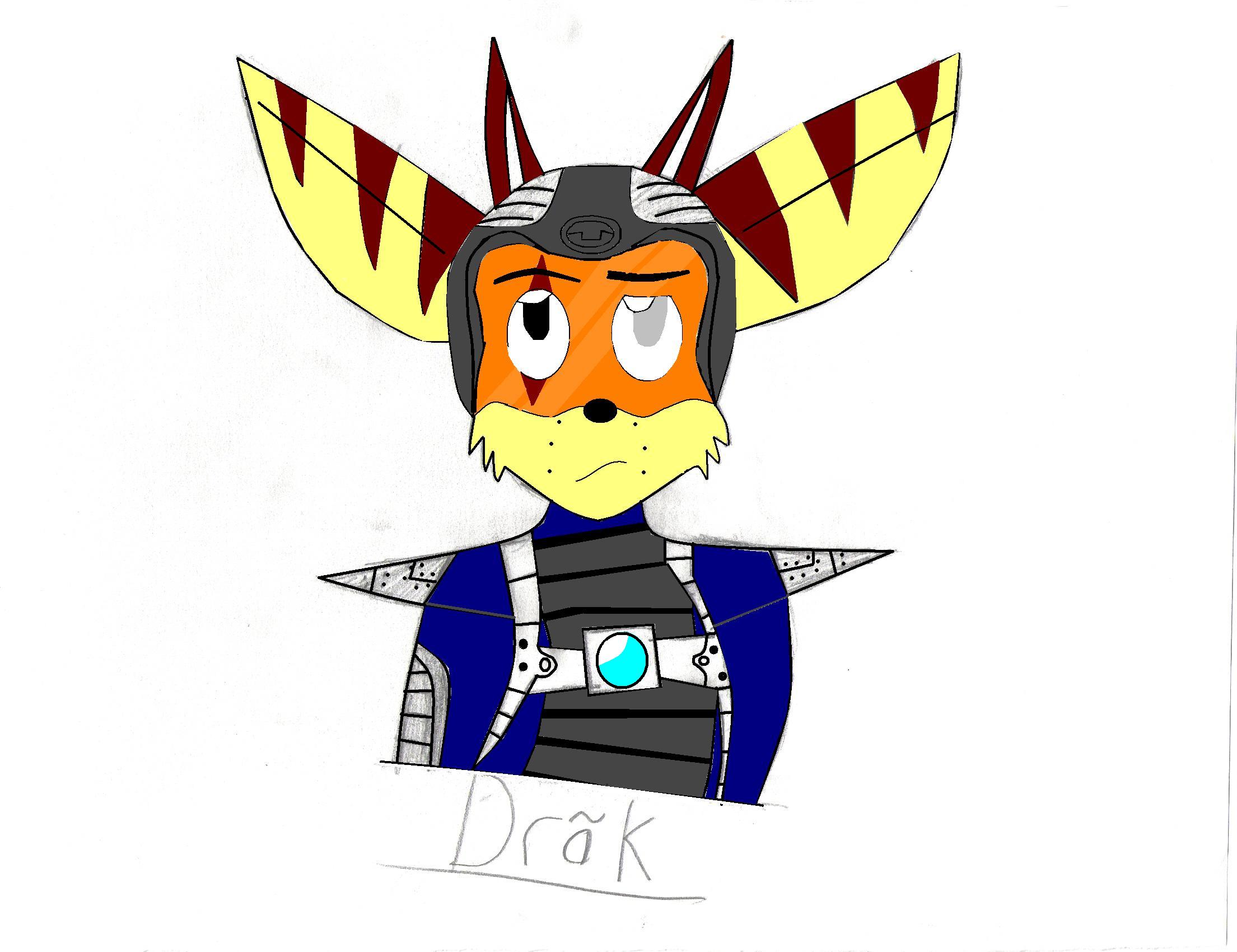 Drake coloured! (edited) by Lurking_Shadow_Creature