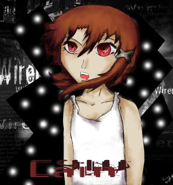 Wired Lain by Lusha
