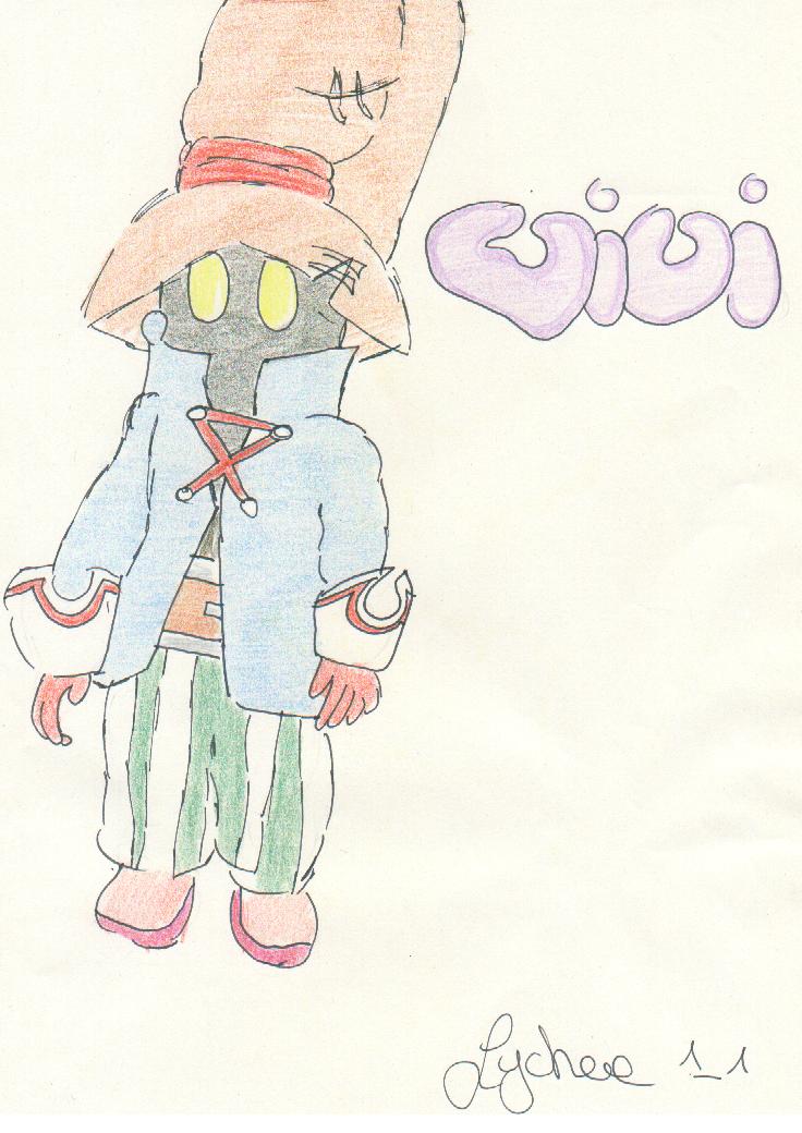My first Vivi drawing! *hides* by Lychee