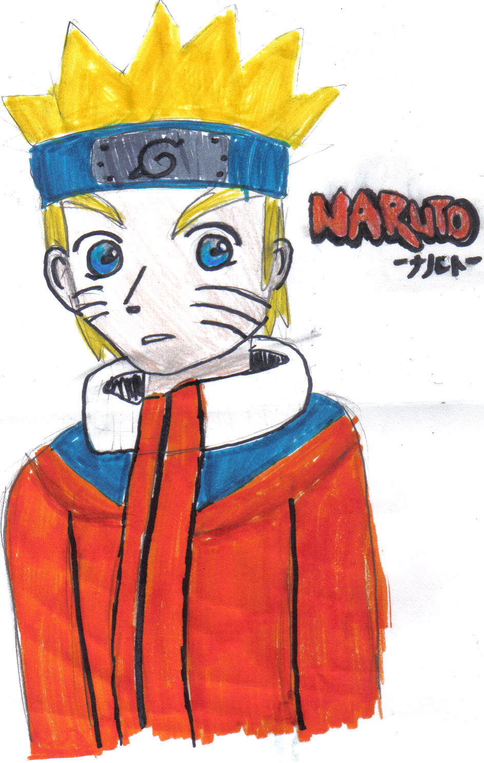 Naruto (colored) by LynnieLemon