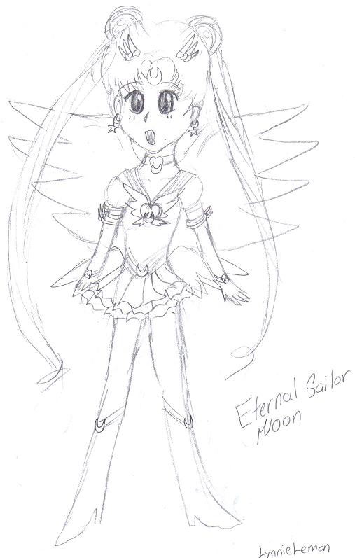 Eternal Sailor Moon by LynnieLemon