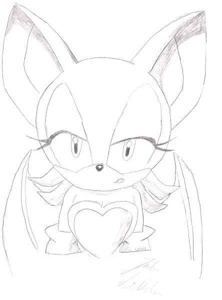 Rouge The Bat (Again) by LynxzQ