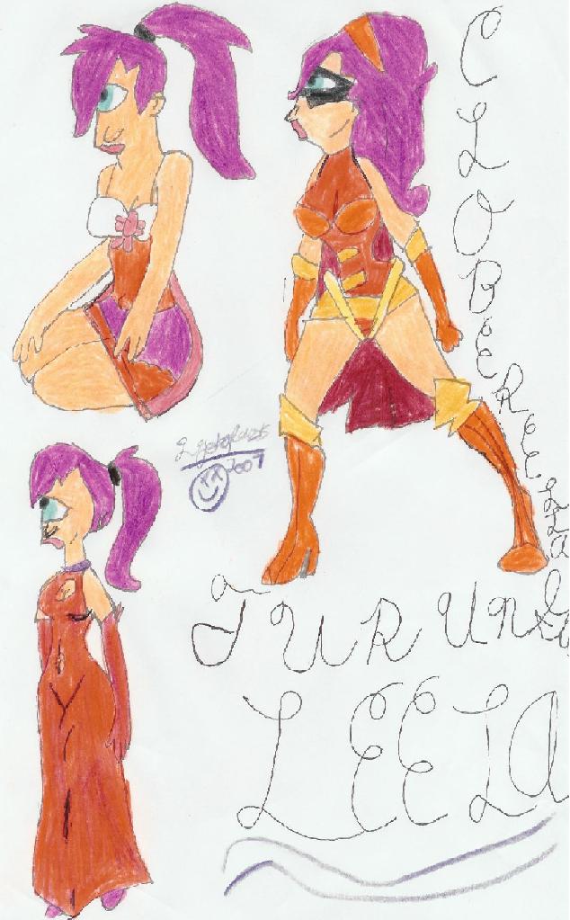 Leela's outfits by Lyokorulz15