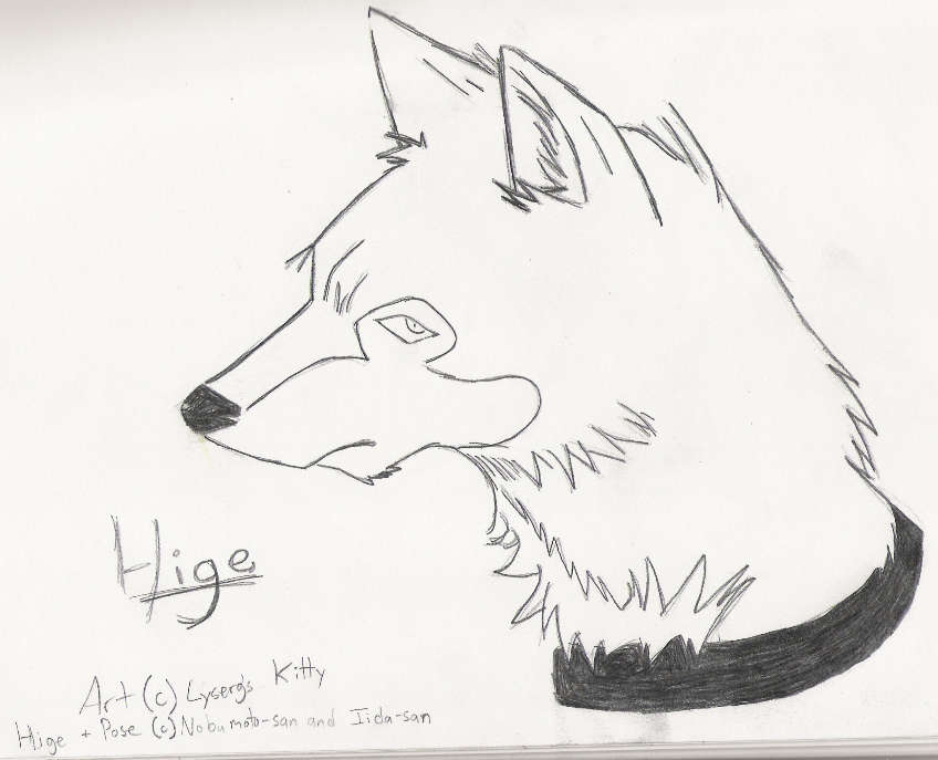 Hige Wolven Form ~For Higes_Wolf by Lysergs_Kitty