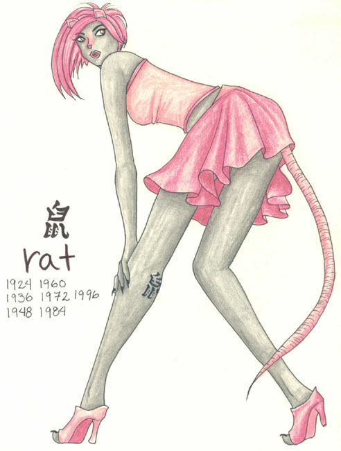 !Chinese Zodiac - Rat by Lyxy