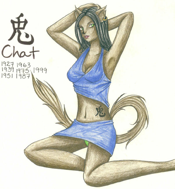 !Chinese Zodiac - Cat by Lyxy