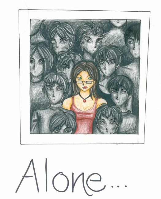 Alone... by Lyxy