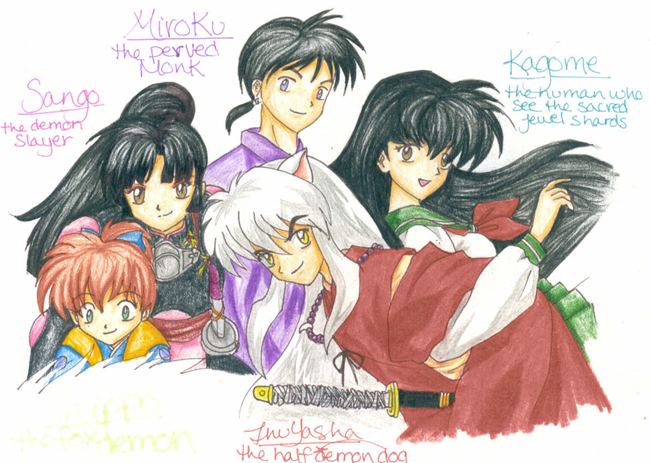 !InuYasha's gang by Lyxy