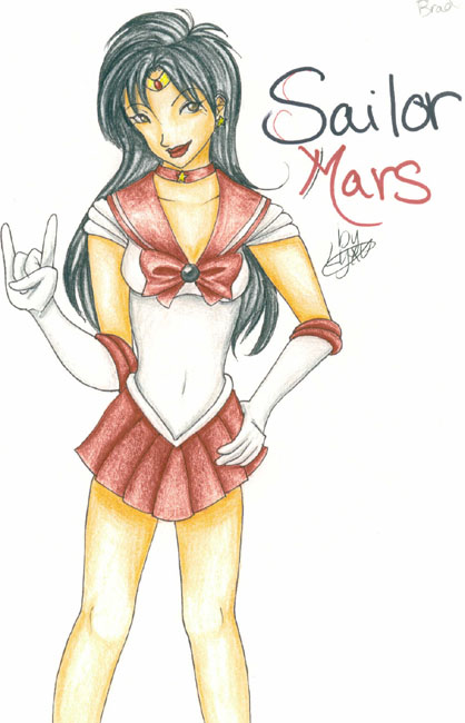 !Sailor Mars by Lyxy