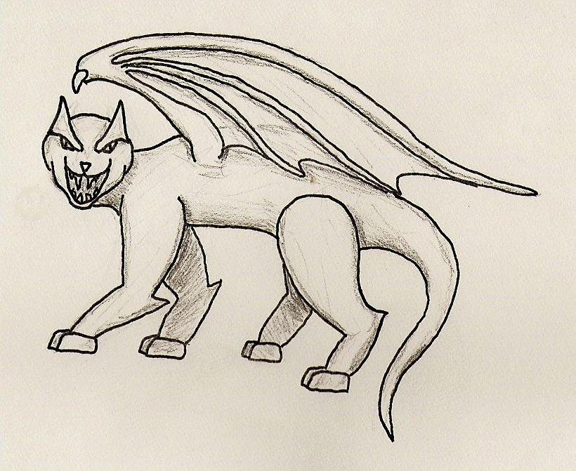 Cat-Dragon by l33tr34d3r