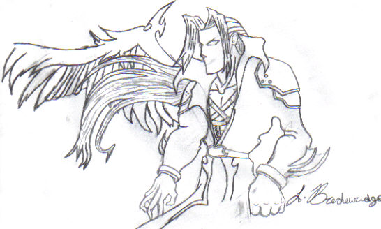 Sephiroth by lMeRCiLeSSl