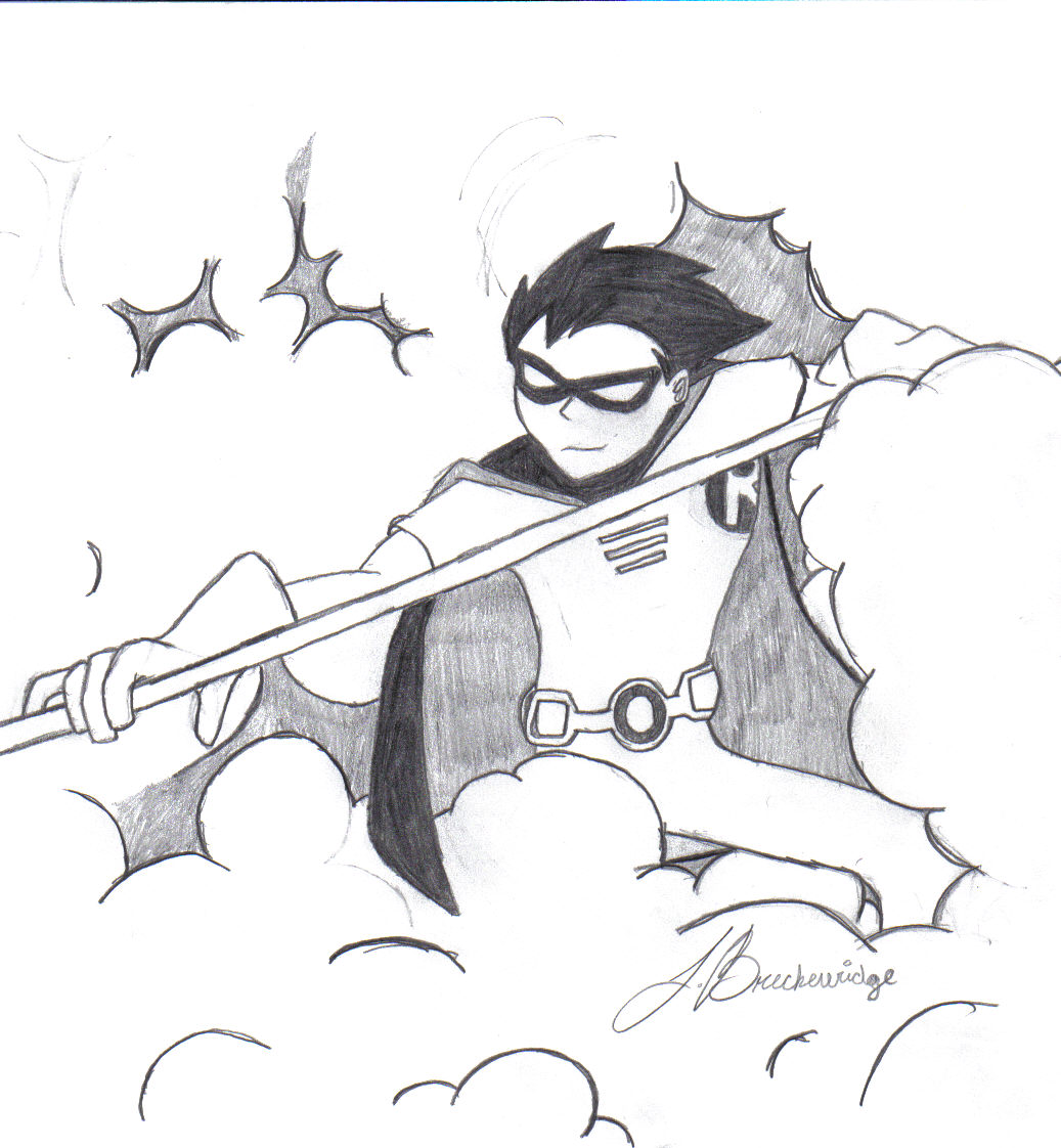 Teen Titans- Robin by lMeRCiLeSSl