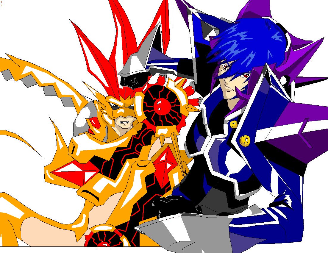 3rd Alter Form Ryu Hou and Kazuma (Colored) by lMeRCiLeSSl