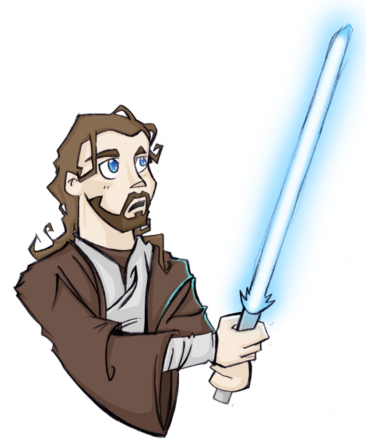 Obi wan coloured by labpizza