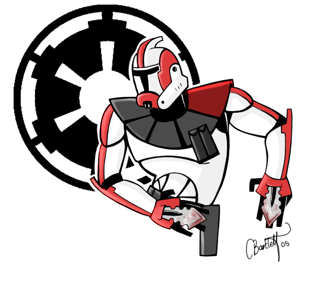 Clone Trooper Logo Design by labpizza