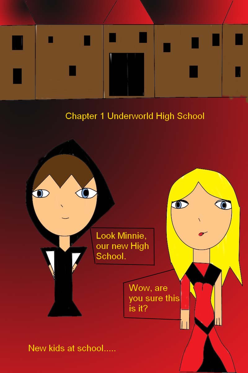 TGS Ch 1 Underworld High School by lady-tita