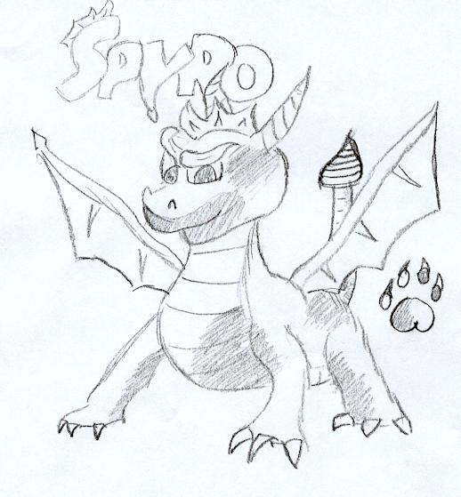 spyro the dragon by lady_chaos