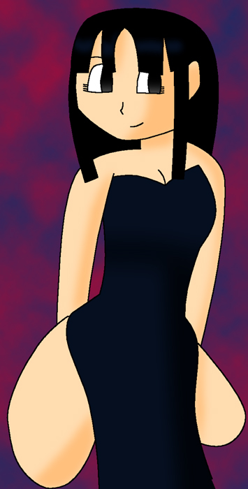 ChiChi Wearing a Dress by lady_darkfire