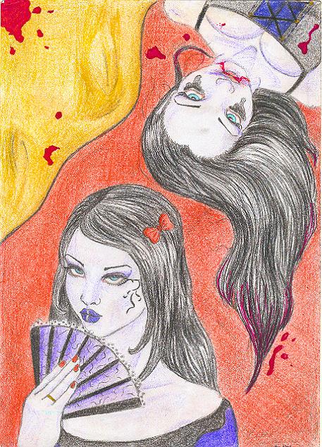Vampire girl by lady_nitemare